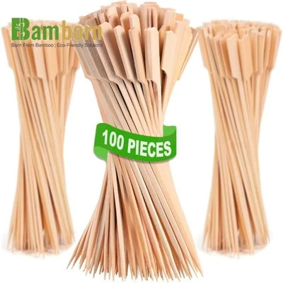Bamboo Paddle Skewers Bamboo Paddle Skewers