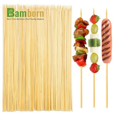 Bamboo Sticks Skewers Bamboo Sticks Skewers